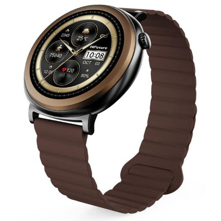SMART WATCH HIFUTURE AURORA BANDA DE 22MM CAFE