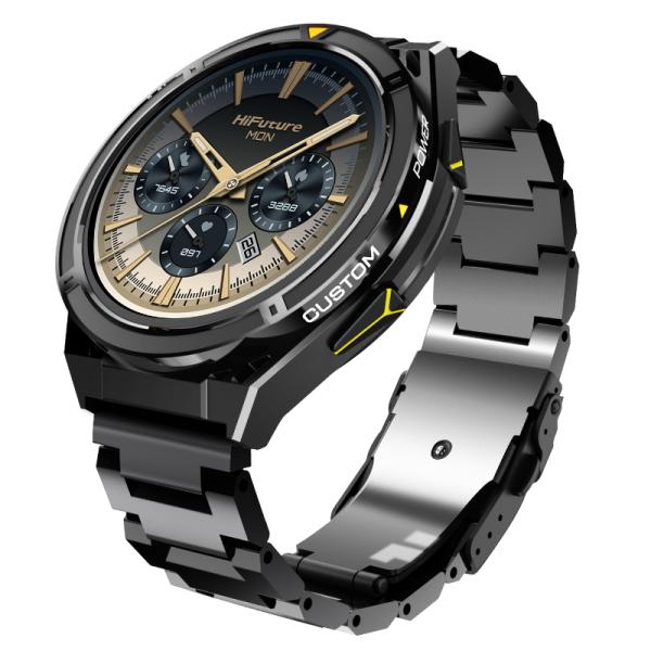 SMART WATCH HIFUTURE ACTIVE BANDA DE 22MM NEGRO/AMARILLO