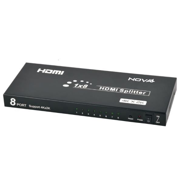 SPLITTER NOVA FAA38318001C DE 8 PUERTOS HDMI 4K@30HZ