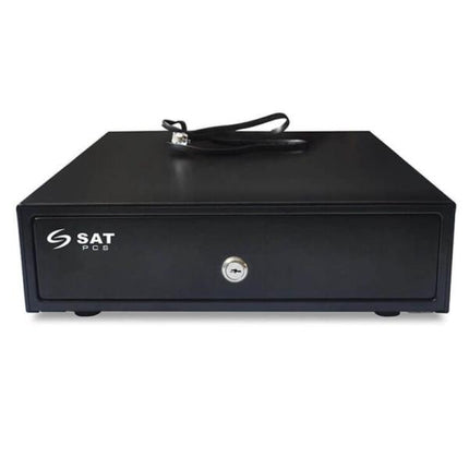 GAVETA DE DINERO PUNTO DE VENTA SAT AMERICA RS100 2643 300 X 360 X 80 MM 4070010000020