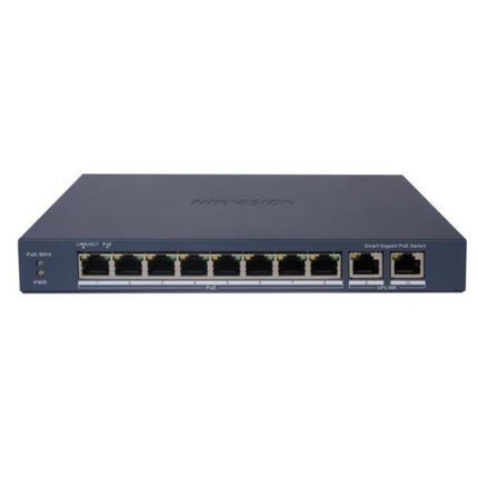 SWITCH HIKVISION DS-3E1510P-EI(O-STD)V2 (E) 8 PUERTOS GIGABIT POE Y 2 PUERTOS RJ45 20 GBPS ADMINISTRABLE 301802995