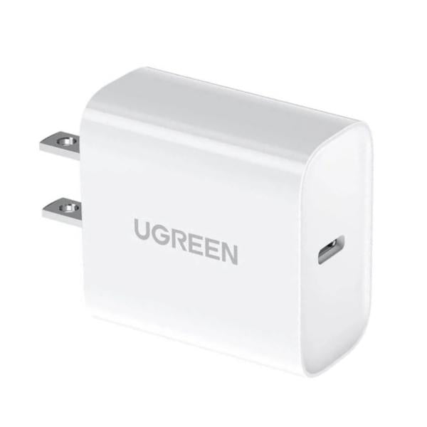 CARGADOR DE PARED UGREEN CD137 20W PUERTO USB-C CARGA RAPIDA 60449