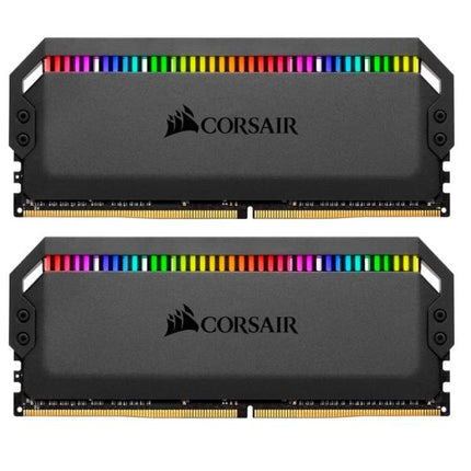 MEMORIA RAM PC 16GB (2×8GB) CORSAIR DOMINATOR PLATINUM RGB DDR4 3600MHz CL18 1.35V RGB CMT16GX4M2C3600C18