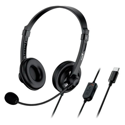 HEADSET GENIUS HS-230U ALÁMBRICO USB 2.4M 31710021401