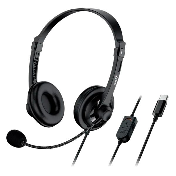 HEADSET GENIUS HS-230U ALÁMBRICO USB 2.4M 31710021401