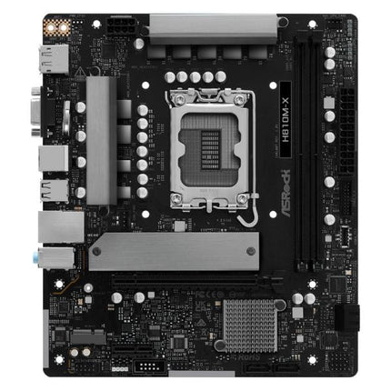 TARJETA MADRE ASROCK H810M-X LGA1851 MICRO ATX DDR5