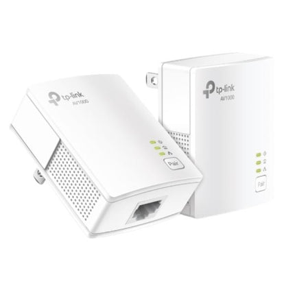 ADAPTADOR TP LINK TL-PA7017 KIT AV1000 GIGABIT POWERLINE STARTER KIT ETHERNET / RED ELÉCTRICA 1000 MBPS TL-PA7017 KIT(US)