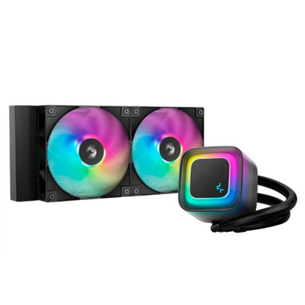 ENFRIAMIENTO LIQUIDO RGB DEEPCOOL LE240 V2 AIO 240MM R-LE240-BKAMMC-G-2