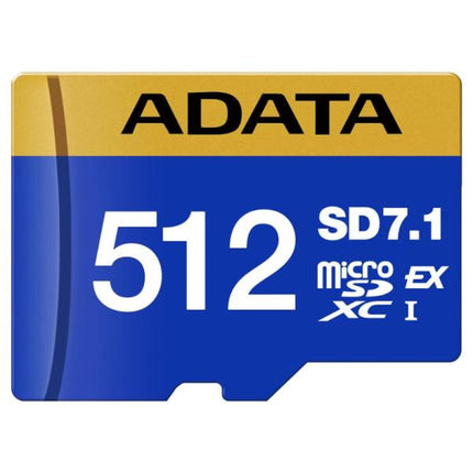 MEMORIA MICRO SDXC ADATA SD7.1 512GB EXPRESS GEN3 UD512GEX3L1-C