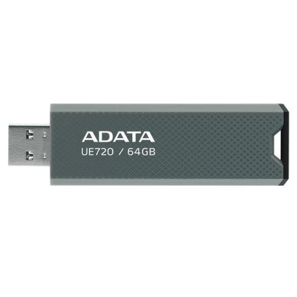 MEMORIA USB 64GB ADATA UE720 USB 3.2 GEN 2 300 / 290 MB/S UE720-64G-CGY/BK
