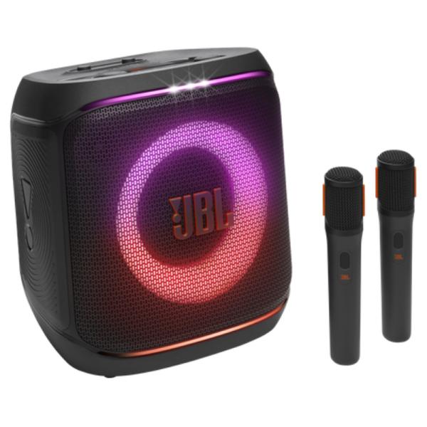 PARLANTE JBL RGB PARTYBOX ENCORE 2 BLUETOOTH IPX4 CON DOS MICROFONOS INCLUIDOS JBLPBENCORE22MICAM