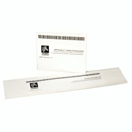 KIT DE LIMPIEZA ZEBRA PARA ZXP SERIE 1 TARJETAS 8 (4 MOTOR / 4 ALIMENTADOR) 1000 IMPRESIONES 105999-101