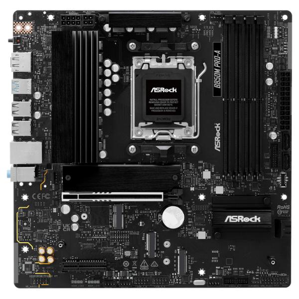 TARJETA MADRE ASROCK B850M PRO-A AM5 MICRO ATX DDR5 MB-850MPROA