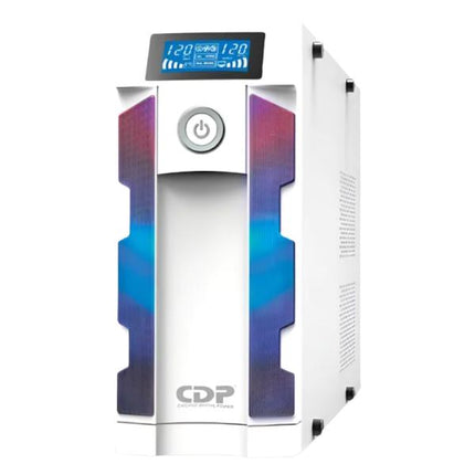 UPS CDP GSMART1516 1500VA 900W AVR 16 TOMAS / 10 PUERTOS USB CARGADOR 120VAC