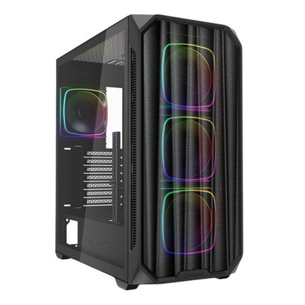 CASE RGB SHARKOON AK5M MID TOWER VENTILADORES 4 DE 120MM CON VIDRIO LATERAL 4044951041671