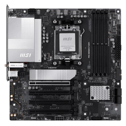 TARJETA MADRE MSI PRO B850M-P WIFI AM5 MICRO ATX DDR5 WIFI 7 / 5G LAN 911-7E71-001