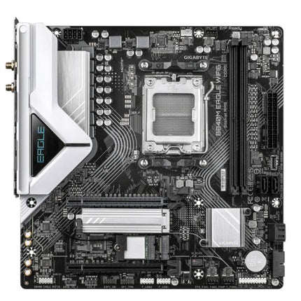 TARJETA MADRE GIGABYTE B840M EAGLE WIFI6 AM5 MICRO ATX DDR5 WIFI 6 BLUETOOTH