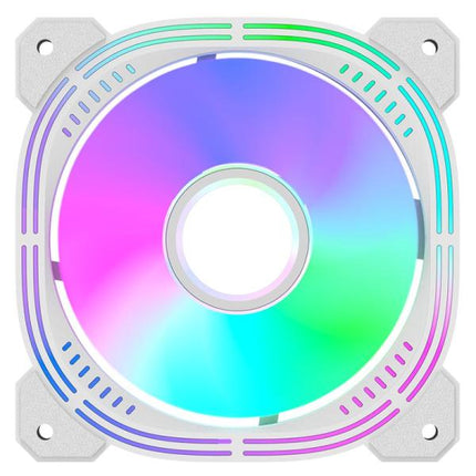 ABANICO ARGB FORMULA V LINE NULIGHT 12WH ARPW REVERSE 120 MM  4 PIN PWM + 3 PIN ARGB 4711401663003