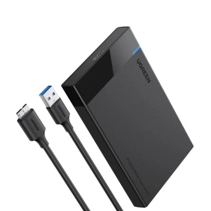 ENCAPSULADOR UGREEN US221 SATA III A USB 3.0 HDD/SSD 2.5" 30848 NEGRO