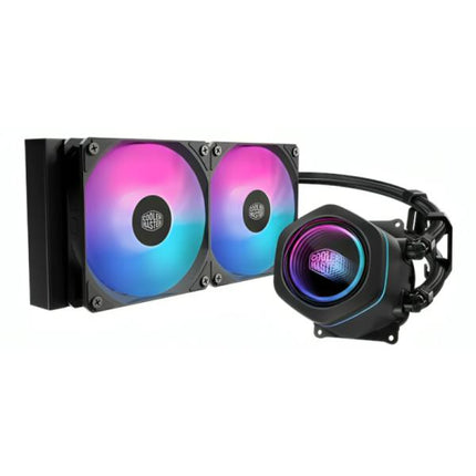 ENFRIAMIENTO LIQUIDO COOLER MASTER MASTERLIQUID CORE NEX 240 ARGB 240MM / 360MM LGA1851/1700/1200/AMD AM5/AM4 MLX-D24M-A18PA-R1