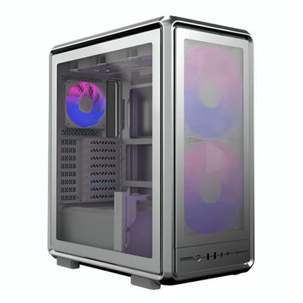 CASE COOLER MASTER MASTERFRAME 500 MESH BLACK ARGB MID TOWER VENTILADORES 3 (2X200 MM + 1X120 MM) VIDRIO TEMPLADO Y MALLA FRONTAL MF500M-KHNN-S01