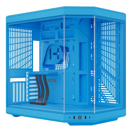 CASE GAMING HYTE Y70 MID TOWER SIN VENTILACIÓN INCLUIDA CON VIDRIO FRONTAL Y LATERAL CASE GAMING HYTE Y70 MID TOWER SIN VENTILACIÓN INCLUIDA CON VIDRIO FRONTAL Y LATERAL CS-HYTE-Y70-TM MORADO