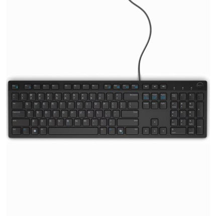 TECLADO STANDARD DELL KB216 MEMBRANA ALÁMBRICO USB ESPAÑOL KB216-BK-US NEGRO