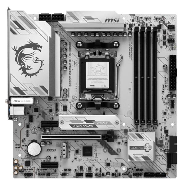 TARJETA MADRE MSI B850M GAMING PLUS WIFI6E AM5 MICRO-ATX DDR5 911-7E81-001