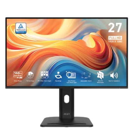 MONITOR MSI PRO MP275PG E14 27" PLANA 1920 X 1080 144 HZ PANEL IPS ADAPTIVE-SYNC HDMI  9S6-3PE49M-004