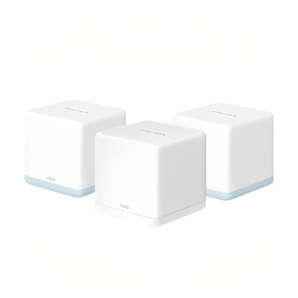 SISTEMA WIFI MERCUSYS HALO H32G(3-PACK) AC1200 WHOLE HOME MESH 2.4 GHZ/5 GHZ 1201 MBPS