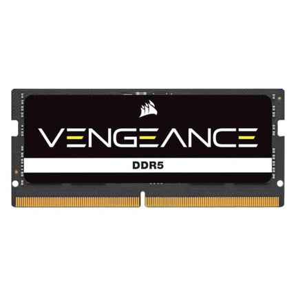 MEMORIA RAM LAPTOP CORSAIR VENGEANCE 16 GB DDR5 5600 MHZ CL48 1.10 V CMSX16GX5M1A5600C48 NEGRO
