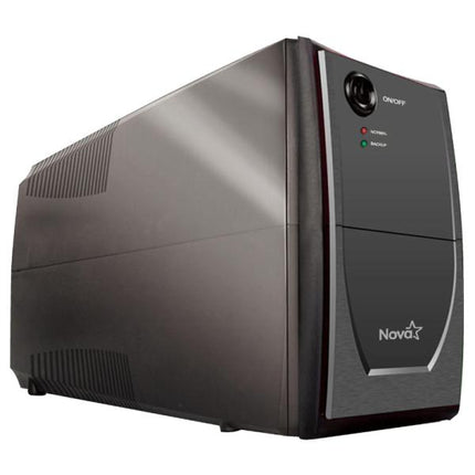 UPS NOVA UP-635 600VA 6 TOMAS CON CABLE 1M E010-183 NEGRO