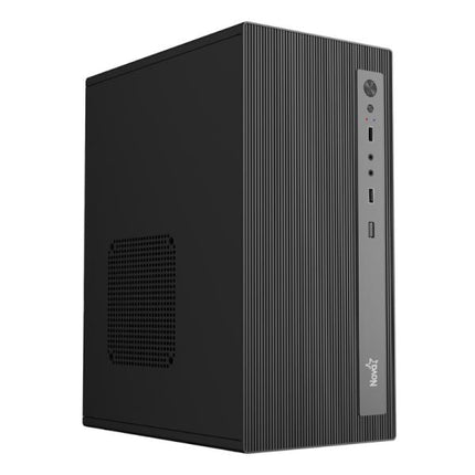 CASE NOVA CM01Z9RA001C MINI TOWER CON FUENTE DE PODER 600W PE600RNF013C NEGRO