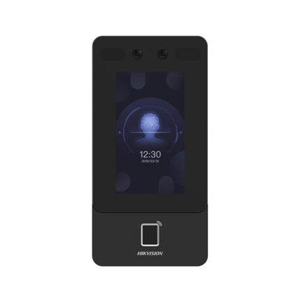 LECTOR BIOMETICO DE RECONOCIMIENTO FACIAL HIKVISION DS-K1T342MFWX-E1(O-STD) (E) CON PANTALLA 4.3" CAMARA 2 MP 302920730 NEGRO