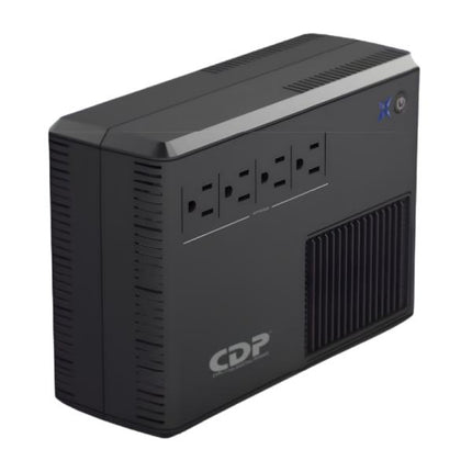 UPS CDP RUPR604 600VA/300W LINE INTERACTIVE 4 PUERTOS NEMA 5-15R MONTAJE EN PARED NEGRO
