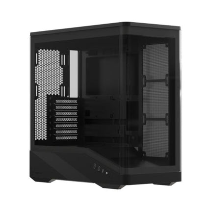 CASE RGB FORMULA V LINE CRYSTAL U9 PA MID TOWER SIN ABANICOS INCLUIDOS VIDRIO TEMPLADO LATERAL SIN FUENTE DE PODER 4711401666370 NEGRO