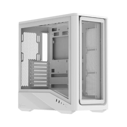 CASE ARGB FORMULA V LINE AIR POWER G9 DUO PA MID TOWER 4 ABANICOS DE 120 MM ACERO SPCC Y PANEL FRONTAL DE ACERO Y PLÁSTICO 4711401666431 BLANCO