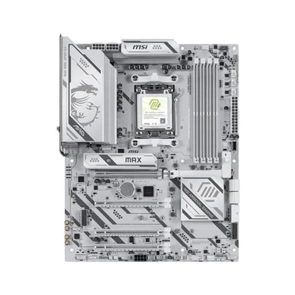 TARJETA MADRE MSI B850 GAMING PLUS MAX WIFI AM5 ATX DDR5 911-7E56-032 BLANCO
