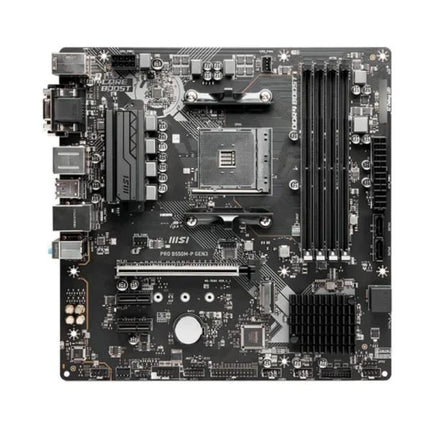 TARJETA MADRE MSI PRO B550M-P GEN3 AM4 MICRO-ATX DDR4 911-7C95-206 NEGRO