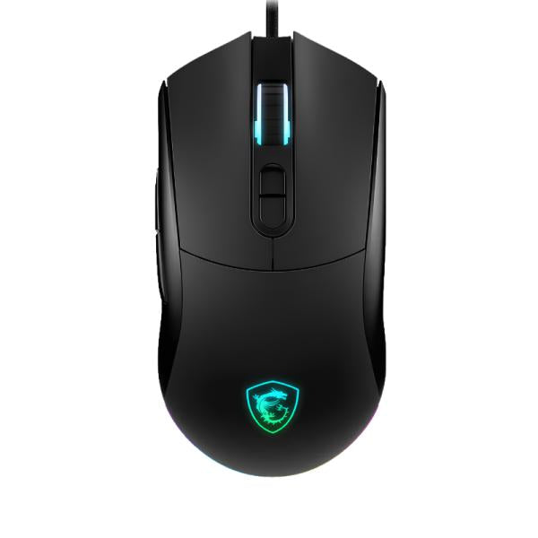 MOUSE GAMING RGB MSI FORGE GM320 ALÁMBRICO USB 2.0 12800 DPI S12-0402540-HH9