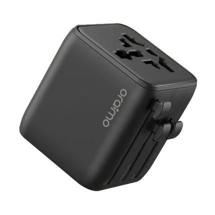 ADAPTADOR UNIVERSAL ORAIMO POWEROMNI 25 OCW-T01 2 TOMAS AC/ENCHUFES NEGRO