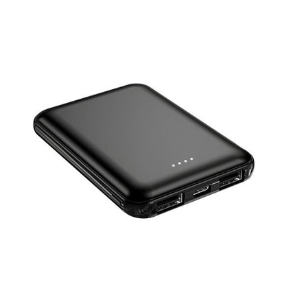 POWER BANK NOVA PB-525 5000 MAH CARGA 10W/USB-C/MICRO USB/DOBLE USB/CABLE USB-A A USB-C
