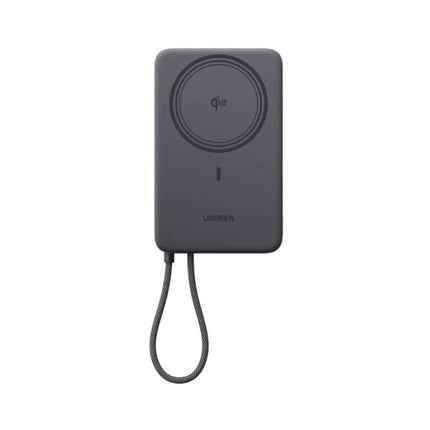 POWER BANK UGREEN PB570 10000 MAH QI2 15W/CABLE USB-C INTEGRADO/CARGA 30W 75982B