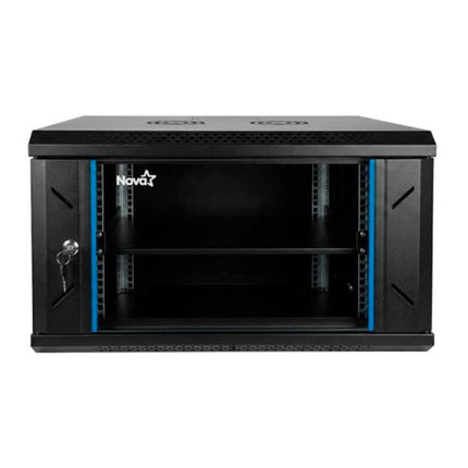 GABINETE DE RED 6U NOVA ACERO/PANEL SPCC CN06U11H001C
