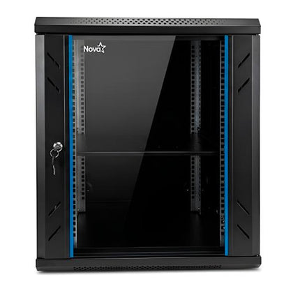 GABINETE DE RED 12U NOVA ACERO/PANEL SPCC CN12U11H001C