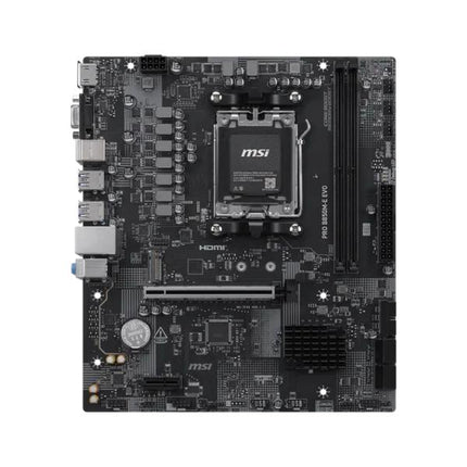 TARJETA MADRE MSI PRO B850M-E EVO AM5 MATX DDR5 911-7F02-002 NEGRO