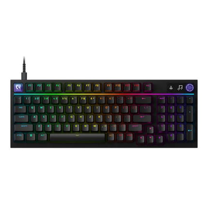 TECLADO GAMING RGB LOGITECH G316 X 98 MECÁNICO USB ALAMBRICO INGLES 920-014183 NEGRO