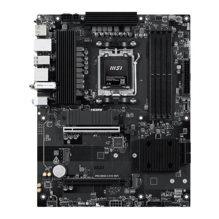 TARJETA MADRE MSI PRO B850-S EVO WIFI AM5 ATX DDR5 911-7E97-003 NEGRO
