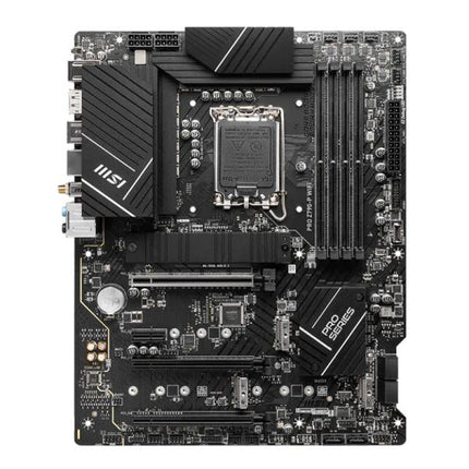 TARJETA MADRE MSI PRO Z790-P WIFI LGA1700 ATX DDR4 911-7E06-085 NEGRO