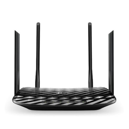 ROUTER TP-LINK ARCHER C6 2.4 / 5 GHZ AC1200 4 LAN GIGABIT / 1 WAN GIGABIT WI-FI 5 / MU-MIMO NEGRO